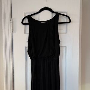 LOFT Black Maxi Dress